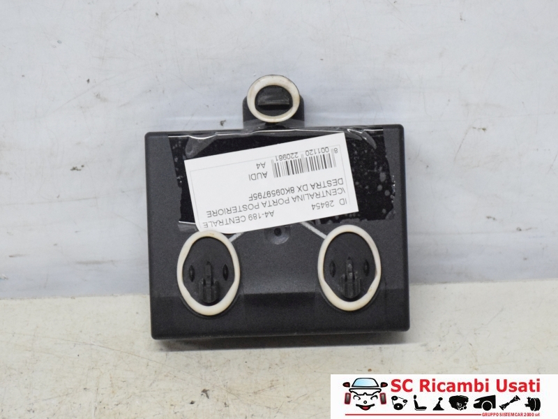Centralina Porta Posteriore Destra Audi A4 B8 8K0959795F - 28454 Centralina Porta Posteriore Destra Audi A4 B8 8K0959795F - 28454