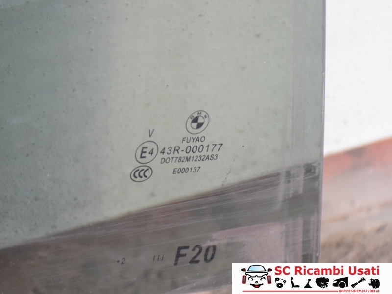 Vetro Posteriore Destro Bmw Serie 1 F20 - 30800 Vetro Posteriore Destro Bmw Serie 1 F20 - 30800