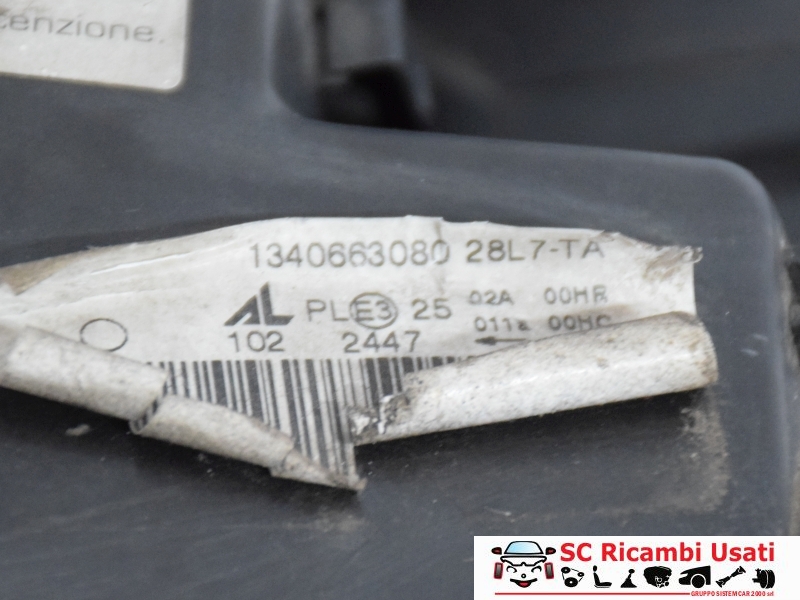 Faro Proiettore Destro Citroen Jumper 1340663080 - 31582