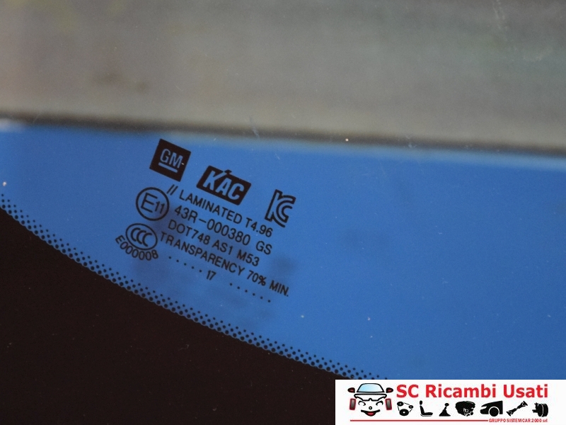 Parabrezza Opel Mokka X 42609408 - 34935 Parabrezza Opel Mokka X 42609408 - 34935