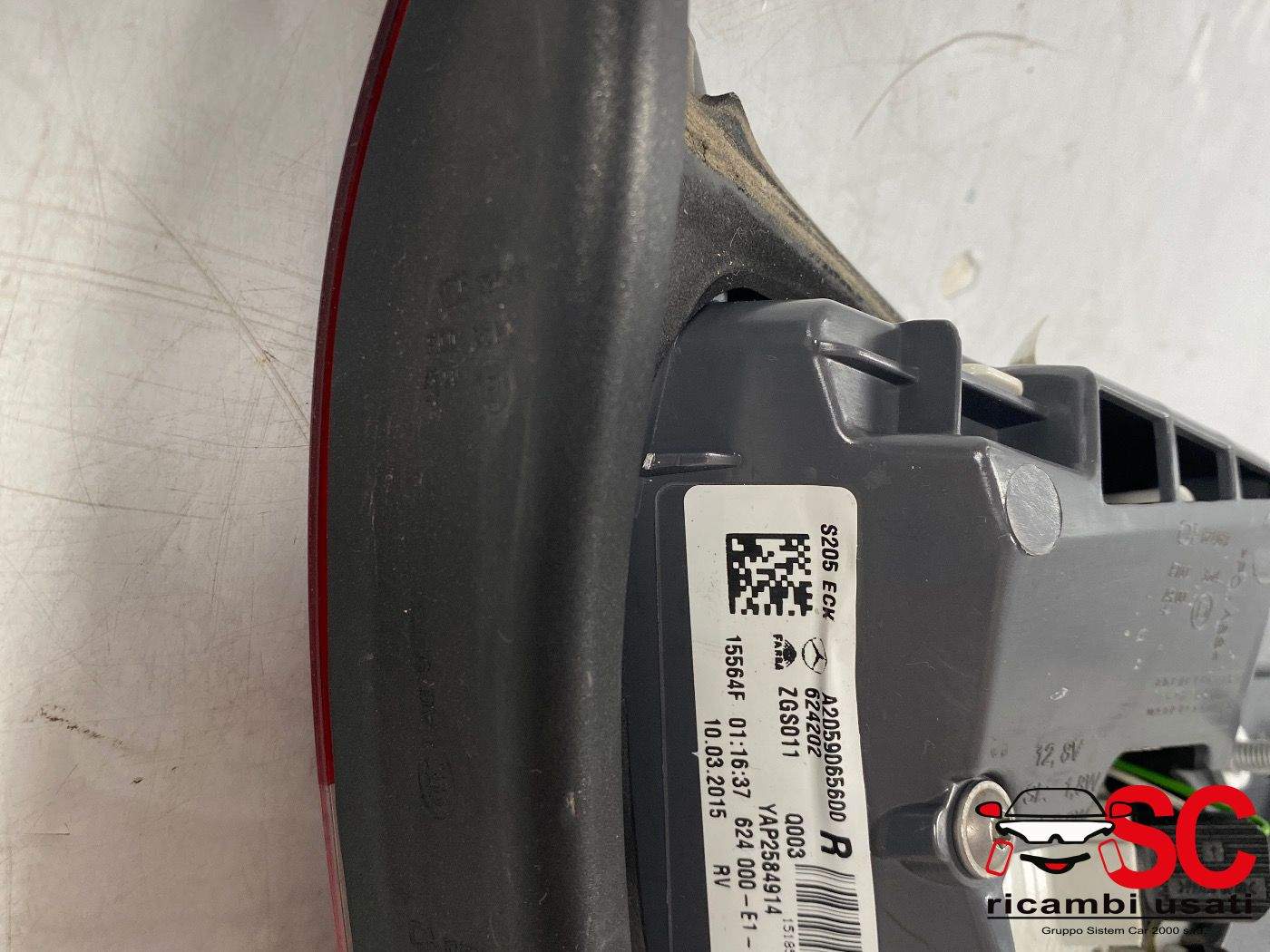 Fanale Posteriore Destro Mercedes Classe C W205 Sw A2059065600 Fanale Posteriore Destro Mercedes Classe C W205 Sw A2059065600