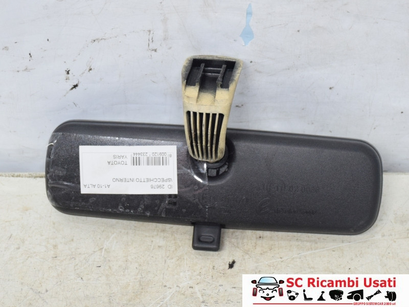 SPECCHIETTO RETROVISORE INTERNO TOYOTA Yaris Serie (05>08)