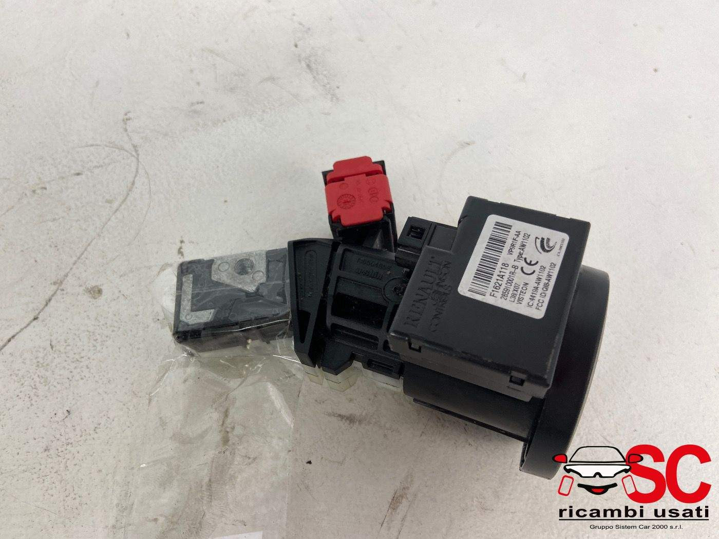 487008966R 487008966R BLOCCHETTO ACCENSIONE CON CHIAVE PIU RENAULT Express Serie diesel