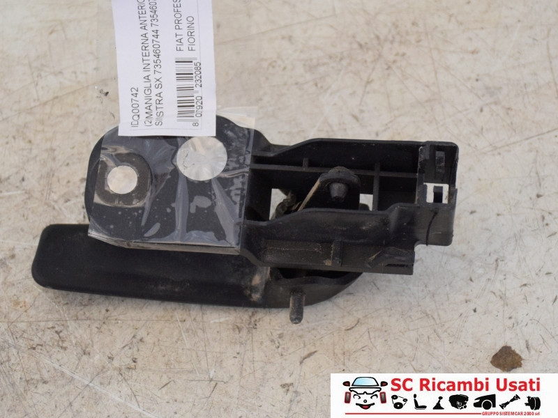MANIGLIA INTERNA ANTERIORE SINISTRA FIAT Fiorino Serie 735460746 (16>)