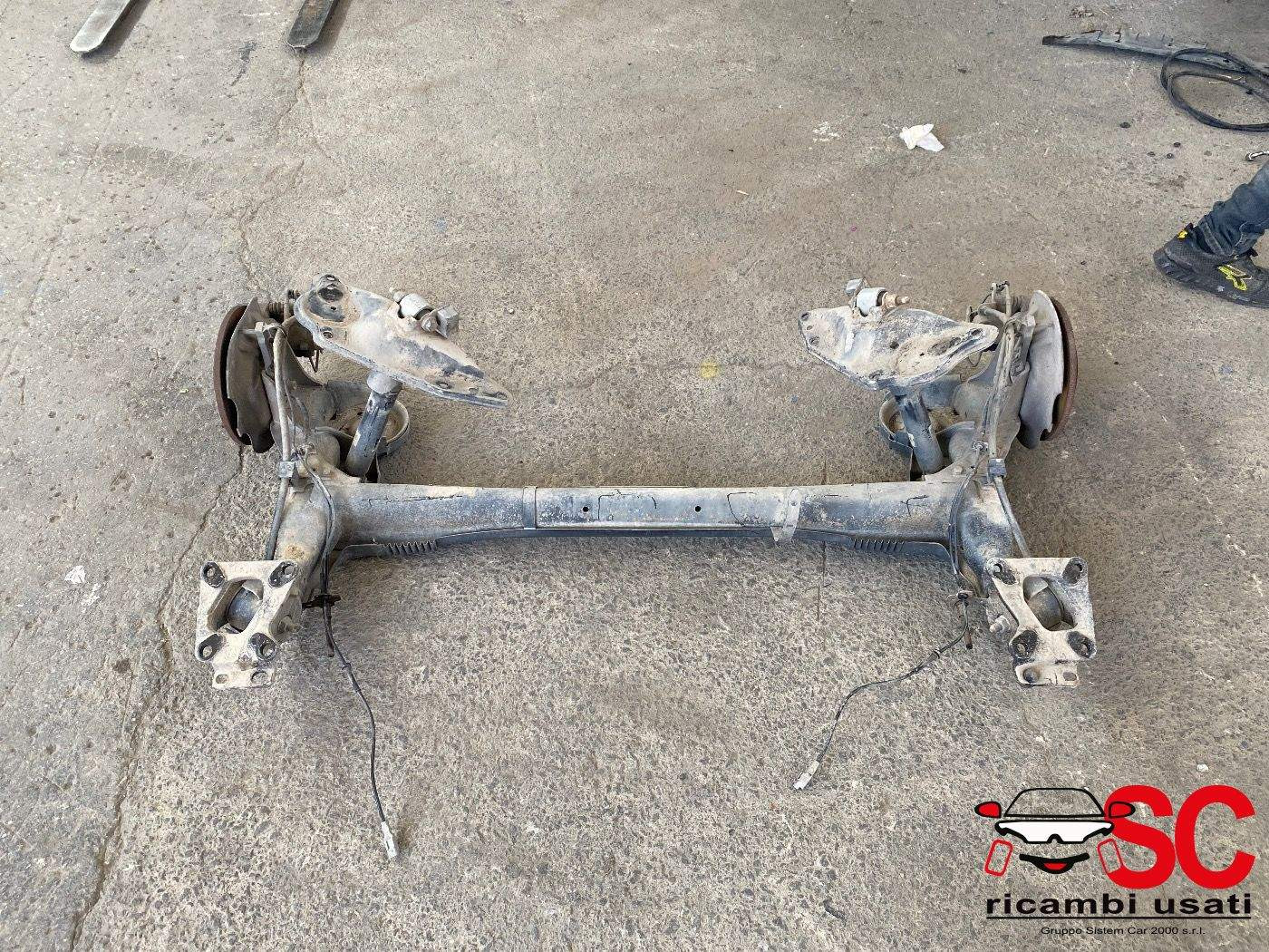 ASSALE POSTERIORE CITROEN Berlingo 2° Serie 1614089580 diesel (02>08)