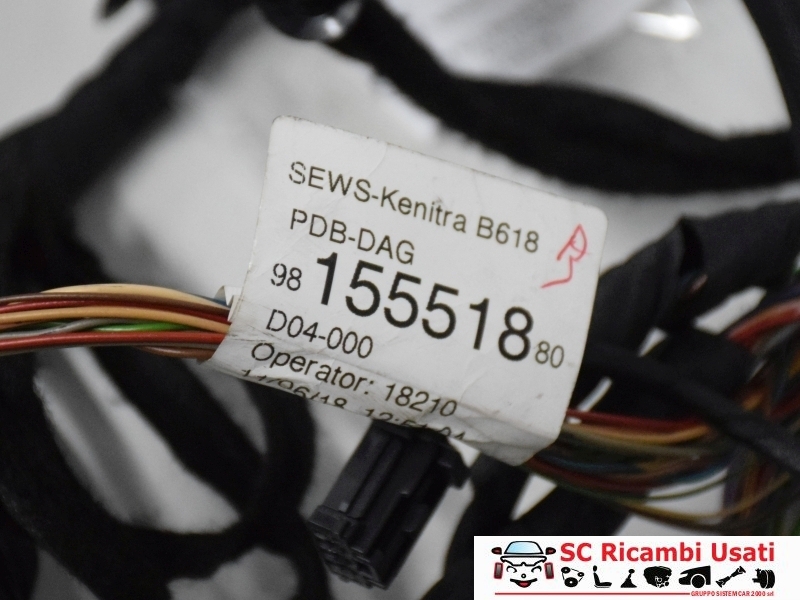 Cablaggio Cruscotto Citroen C3 9815551880