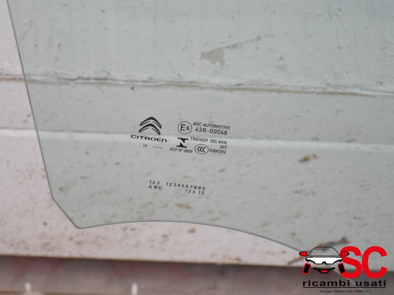 Vetro Scendente Anteriore Destro Citroen C3 Vetro Scendente Anteriore Destro Citroen C3