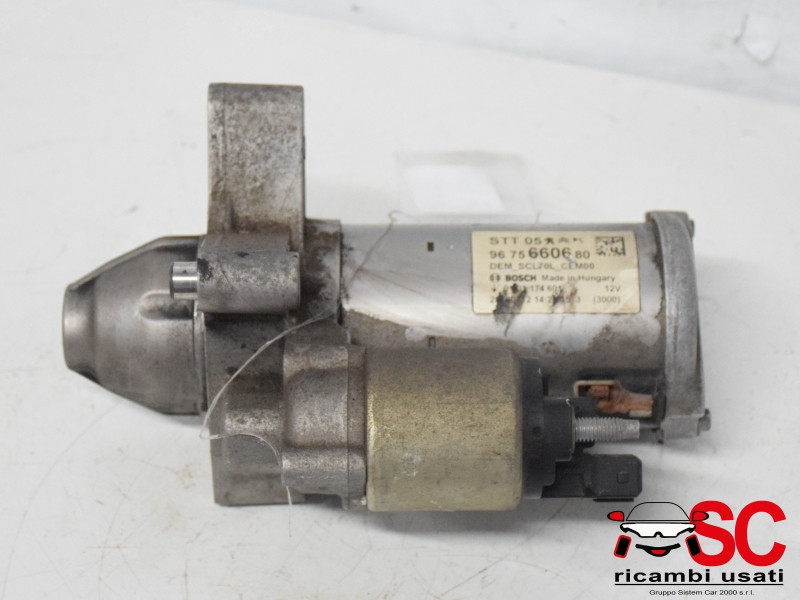 9675660680 MOTORINO AVVIAMENTO CITROEN C3 Serie diesel