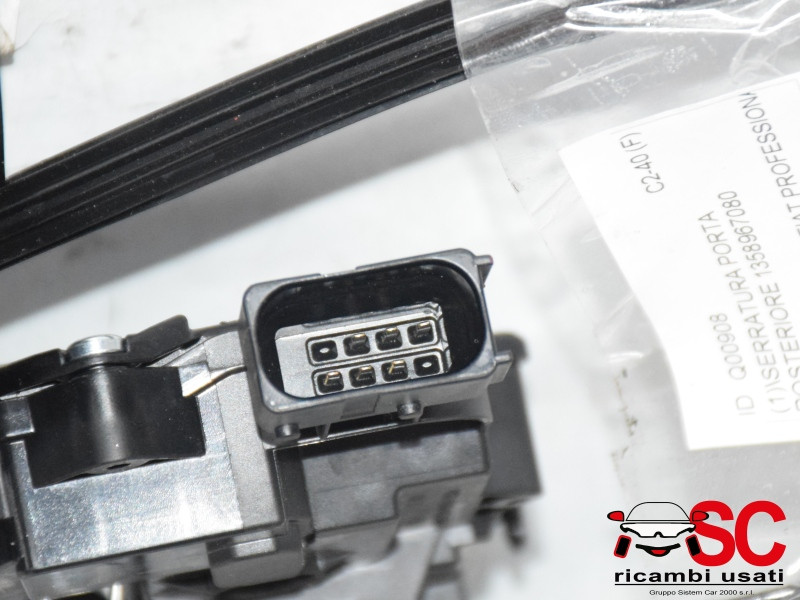 SERRATURA PORTA POSTERIORE SCARICO SX FIAT Fiorino Serie 1358967080 (16>)