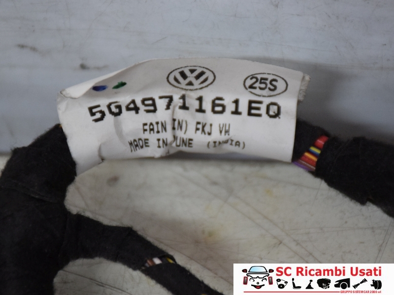 Cablaggio Porta Anteriore Sx Volkswagen Golf 7 5G4971161EQ - 32539