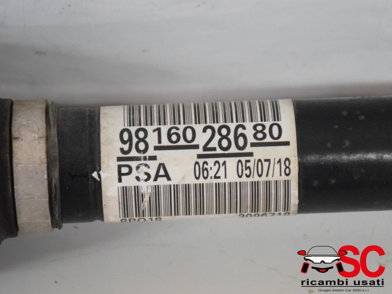 Semiasse Destro Citroen C3 1.6 Hdi 9816028680