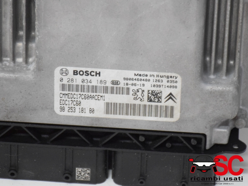 Kit Accensione Citroen C3 1.6 Hdi 9819851180 Kit Accensione Citroen C3 1.6 Hdi 9819851180