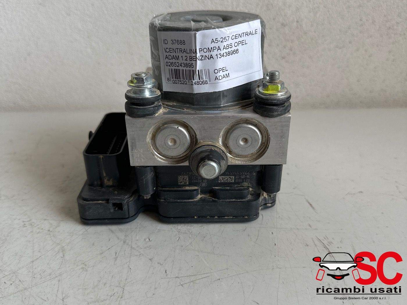 Abs Opel Adam 13438966 Abs Opel Adam 13438966