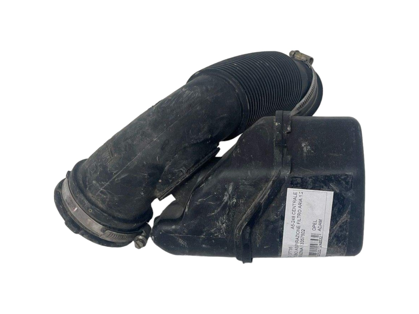 Tubo Aspirazione Filtro Aria Opel Adam 1.2 Benzina 13357502 Tubo Aspirazione Filtro Aria Opel Adam 1.2 Benzina 13357502