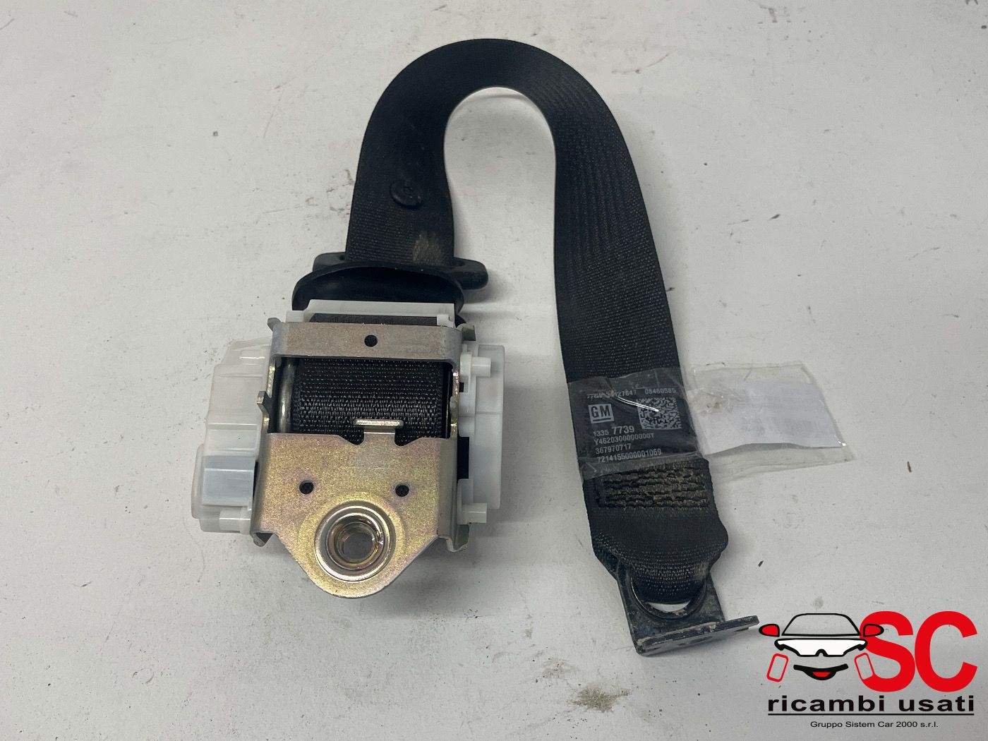 Cintura Di Sicurezza Posteriore Sinistra Opel Adam 13357739 Cintura Di Sicurezza Posteriore Sinistra Opel Adam 13357739