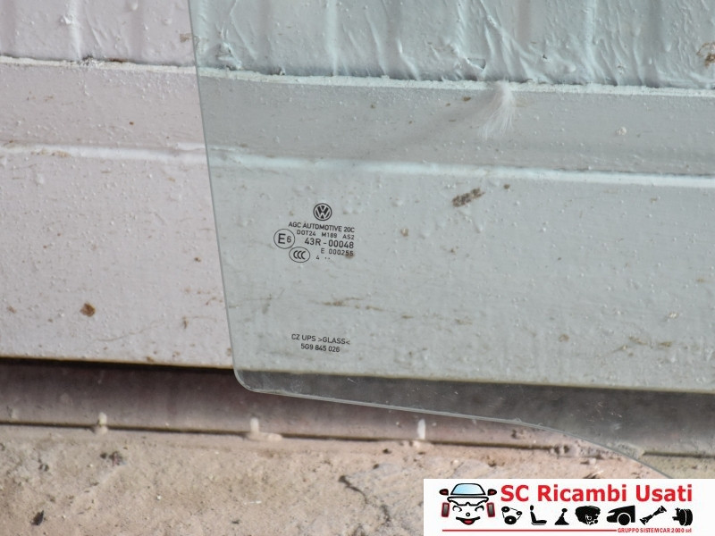 VETRO SCENDENTE POSTERIORE DESTRO VOLKSWAGEN Golf 7 Variant (12>) 5G9845026 (12>17)