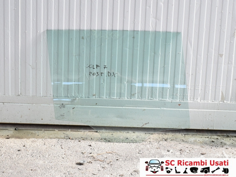 VETRO SCENDENTE POSTERIORE DESTRO VOLKSWAGEN Golf 7 Variant (12>) 5G9845026 (12>17)