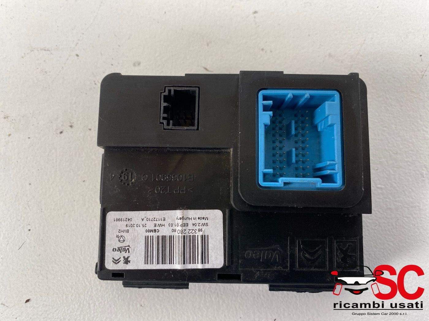 9832228080 CENTRALINA ARIA CONDIZIONATA CITROEN C3 AirCross diesel