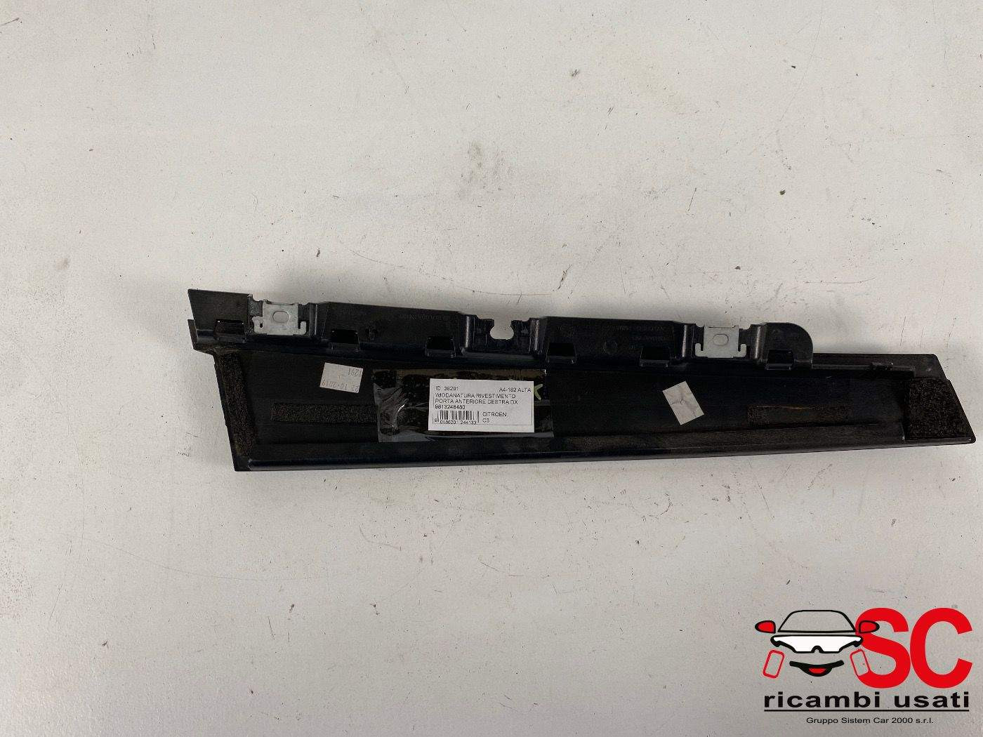MODANATURA PORTA ANT DX CITROEN C3 Serie 9813248480 (16>)