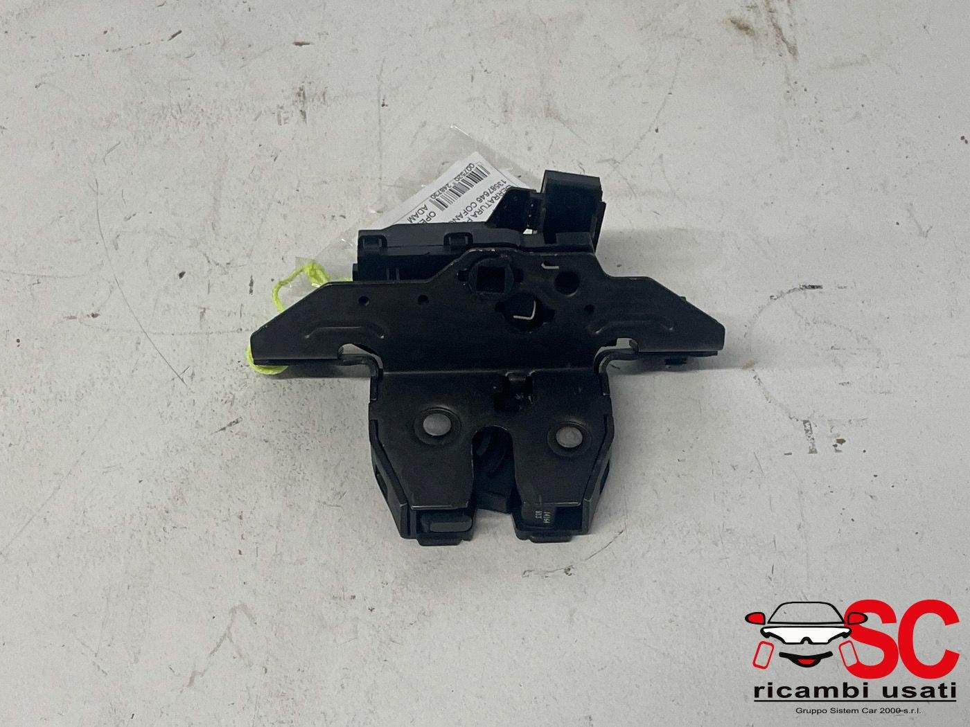 SERRATURA PORTELLONE POSTERIORE OPEL Adam 1° Serie 13587646 (13>)