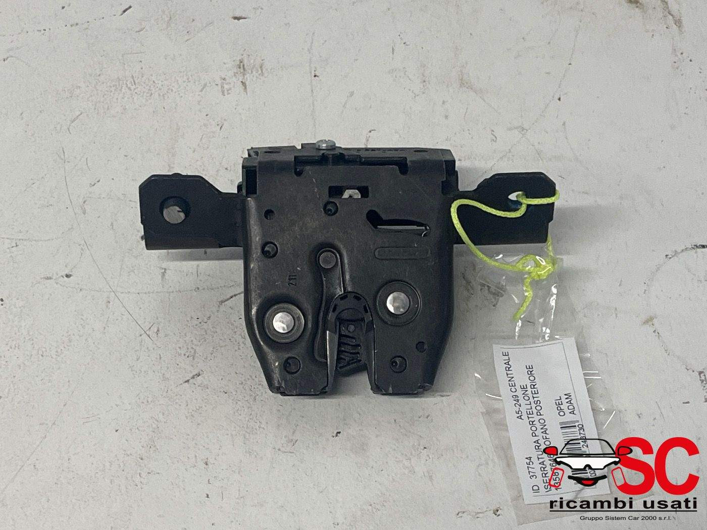 SERRATURA PORTELLONE POSTERIORE OPEL Adam 1° Serie 13587646 (13>)