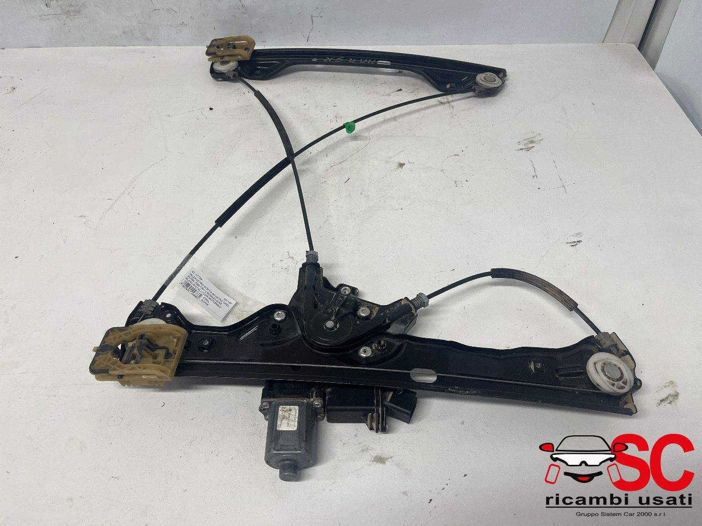 MECCANISMO ALZAVETRO ANT. SX OPEL Adam 1° Serie 20951581 (13>)