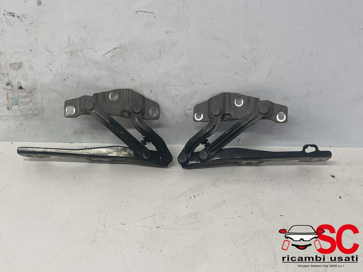 CERNIERE COFANO ANTERIORE DX E SX OPEL Adam 1° Serie 13355231 (13>)