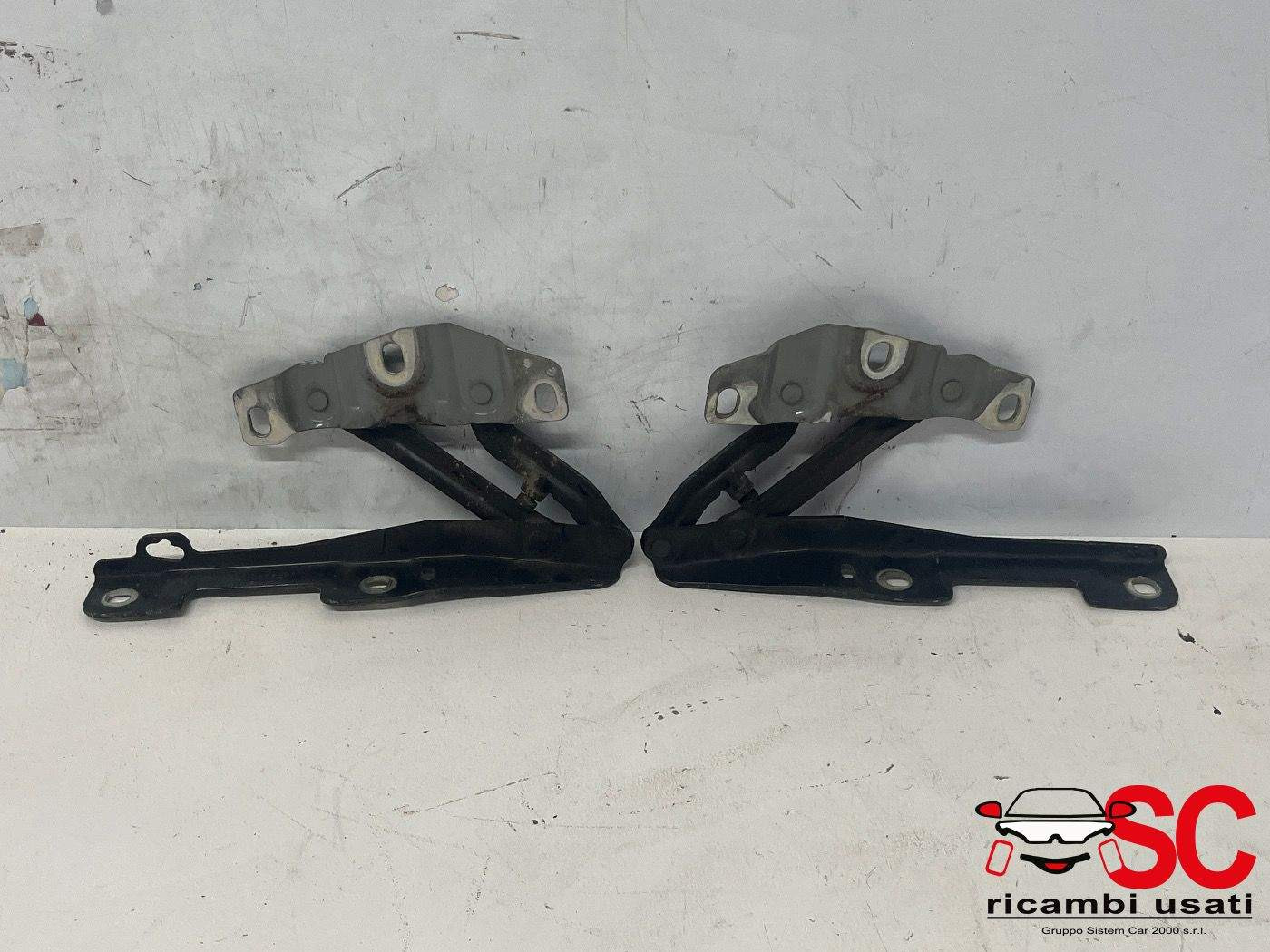 CERNIERE COFANO ANTERIORE DX E SX OPEL Adam 1° Serie 13355231 (13>)