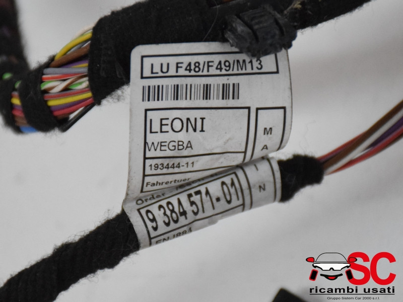 IMPIANTO ELETTRICO (CABLAGGIO) PORTA ANTERIORE SX BMW X1 Serie (F48) 938457101 (15>)
