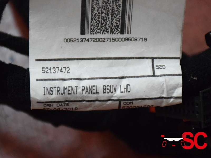 Cablaggio Impianto Cruscotto Jeep Renegade 52137472 52230019 Cablaggio Impianto Cruscotto Jeep Renegade 52137472 52230019