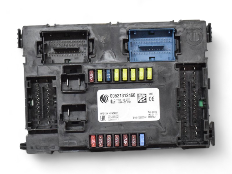 Body Computer Jeep Renegade 1.3 Gse 52131246 52229852 Body Computer Jeep Renegade 1.3 Gse 52131246 52229852