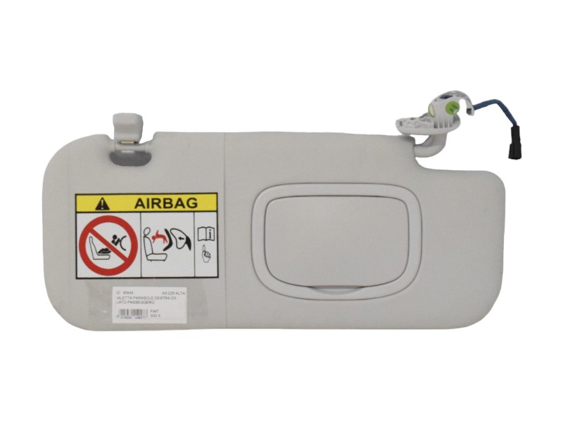 Aletta Parasole Destra Fiat 500x Aletta Parasole Destra Fiat 500x