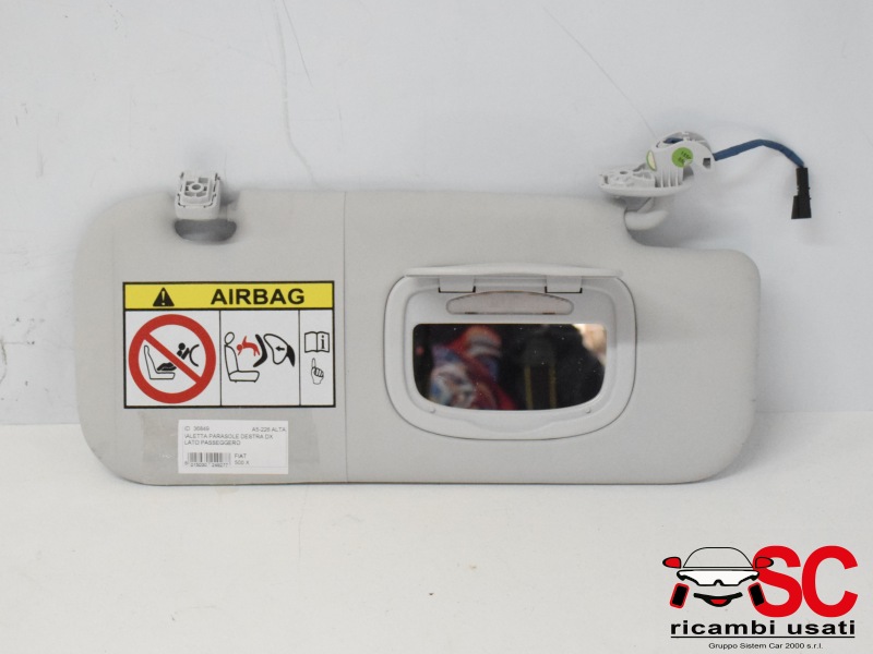 Aletta Parasole Destra Fiat 500x Aletta Parasole Destra Fiat 500x