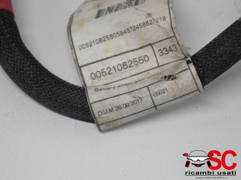 Cavo Batteria Fiat 500x 1.6 Multijet 52108255 51999665 Cavo Batteria Fiat 500x 1.6 Multijet 52108255 51999665
