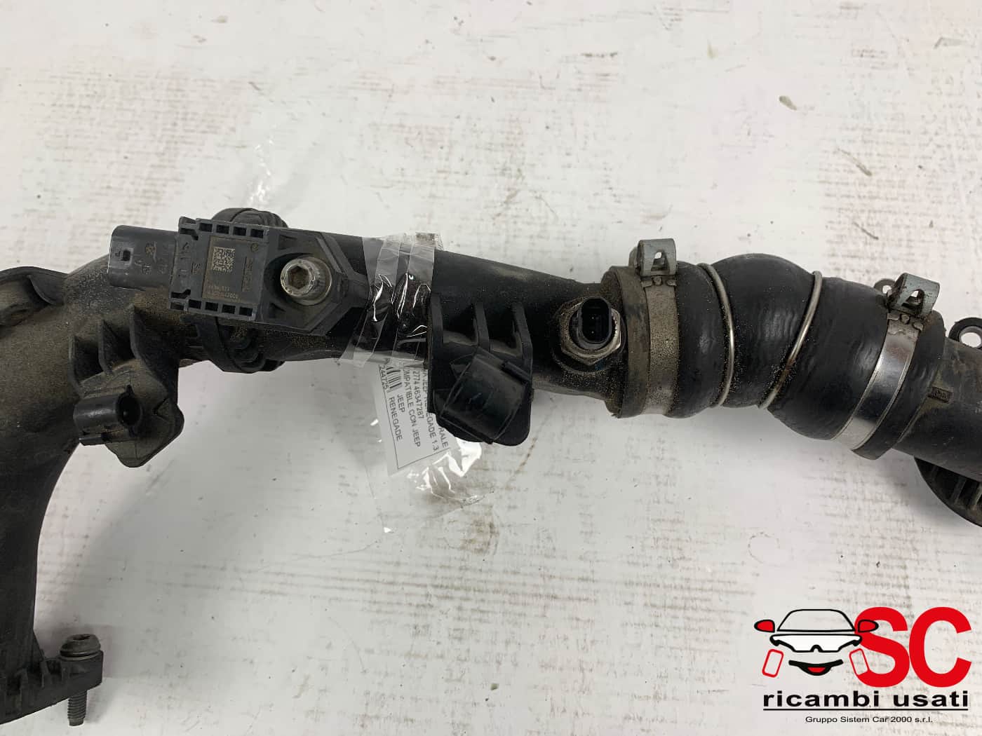 Tubo Turbina Jeep Renegade 1.3 Hybrid 46342774 46347287 - 37372 Tubo Turbina Jeep Renegade 1.3 Hybrid 46342774 46347287 - 37372