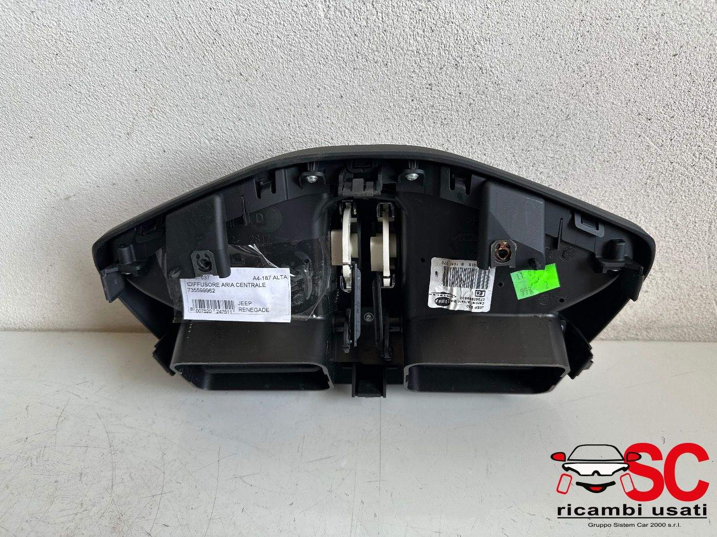 Diffusore Aria Centrale Jeep Renegade 735599962 - 37637 Diffusore Aria Centrale Jeep Renegade 735599962 - 37637