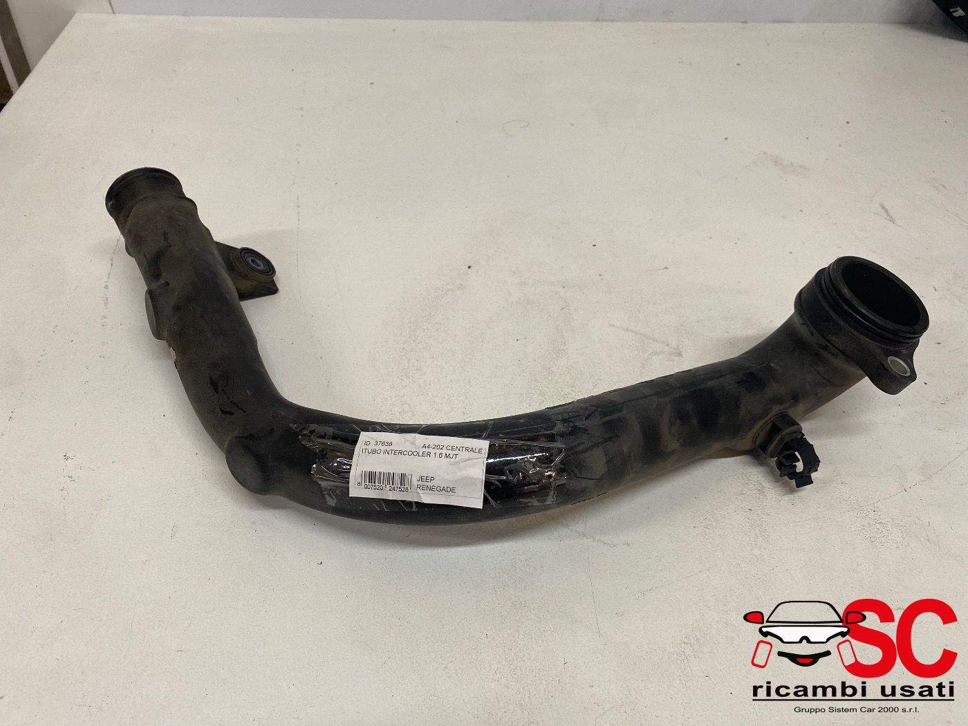Tubo Intercooler Jeep Renegade 1.6 Multijet Tubo Intercooler Jeep Renegade 1.6 Multijet