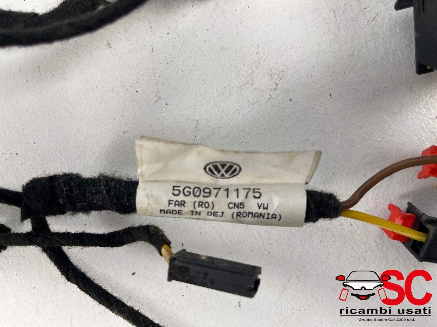 Cablaggio Portellone Posteriore Volkswagen Golf 7 5G0971175 - 38053