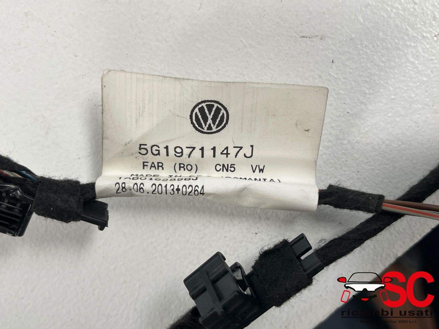 Cablaggio Portellone Posteriore Volkswagen Golf 7 5G0971175 - 38053