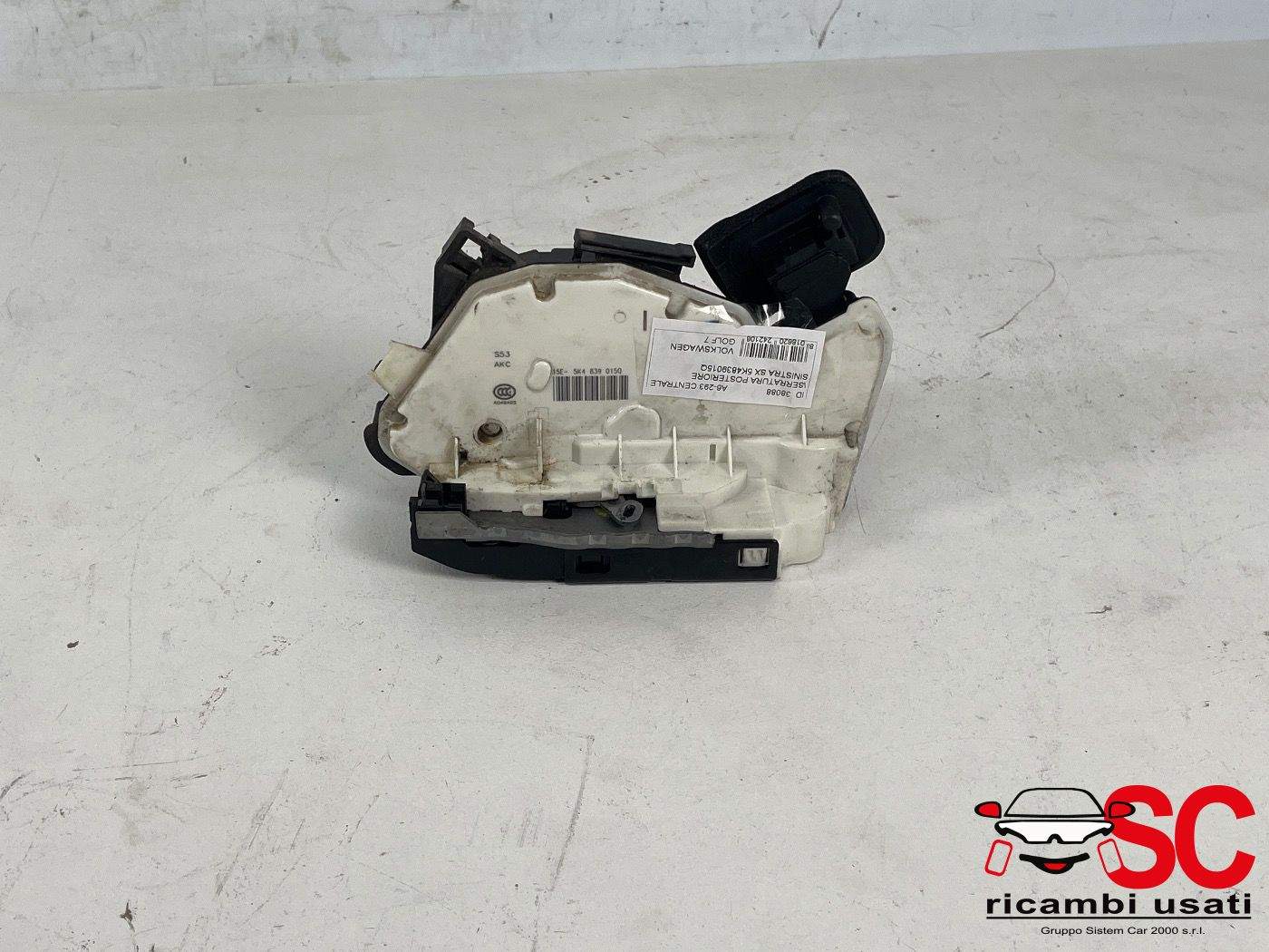 Serratura Posteriore Sinistra Volkswagen Golf 7 5K4839015Q Serratura Posteriore Sinistra Volkswagen Golf 7 5K4839015Q