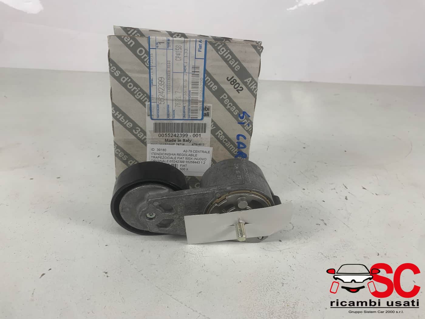 Tendicinghia Regolabile Fiat 500x Nuovo Originale 55242399 55258443