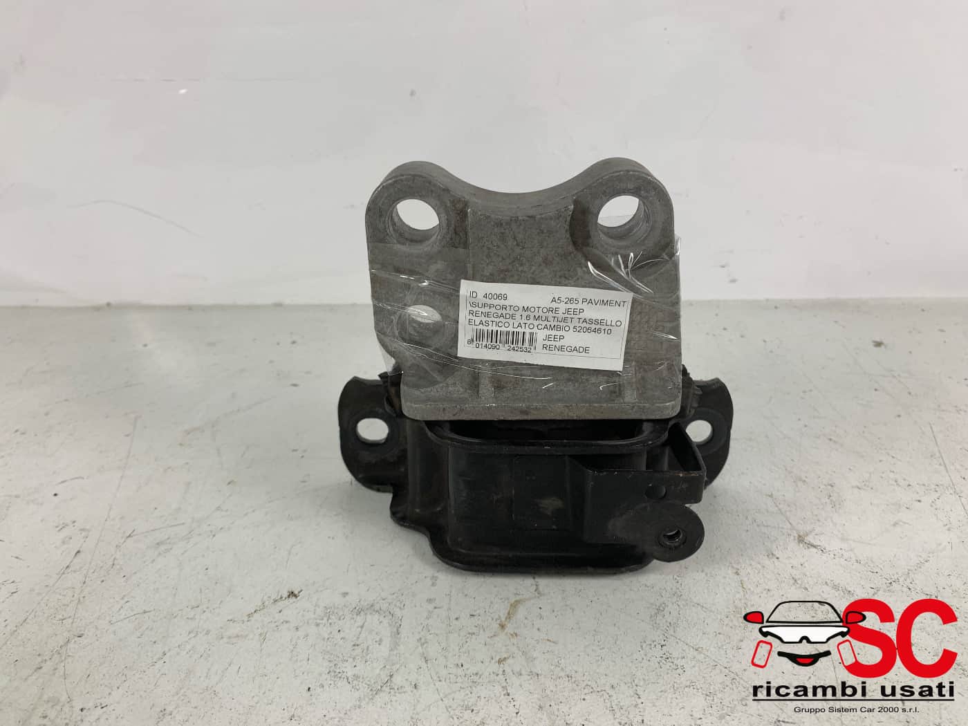 Supporto Motore Jeep Renegade 1.6 Multijet 52064610 52049401 Supporto Motore Jeep Renegade 1.6 Multijet 52064610 52049401
