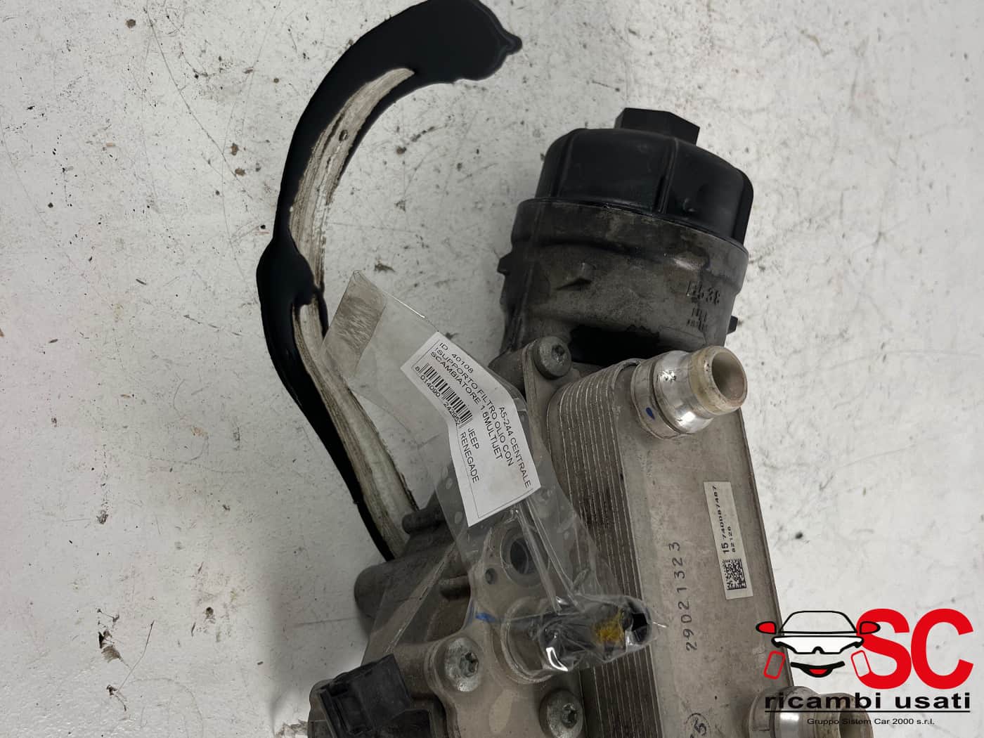 Supporto Filtro Olio Jeep Renegade 1.6 Multijet Supporto Filtro Olio Jeep Renegade 1.6 Multijet