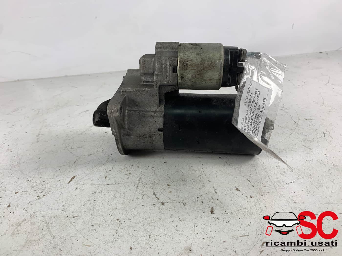 Motorino Di Avviamento Jeep Renegade 1.6 Multijet 51810308 52110467 - 40125 Motorino Di Avviamento Jeep Renegade 1.6 Multijet 51810308 52110467 - 40125