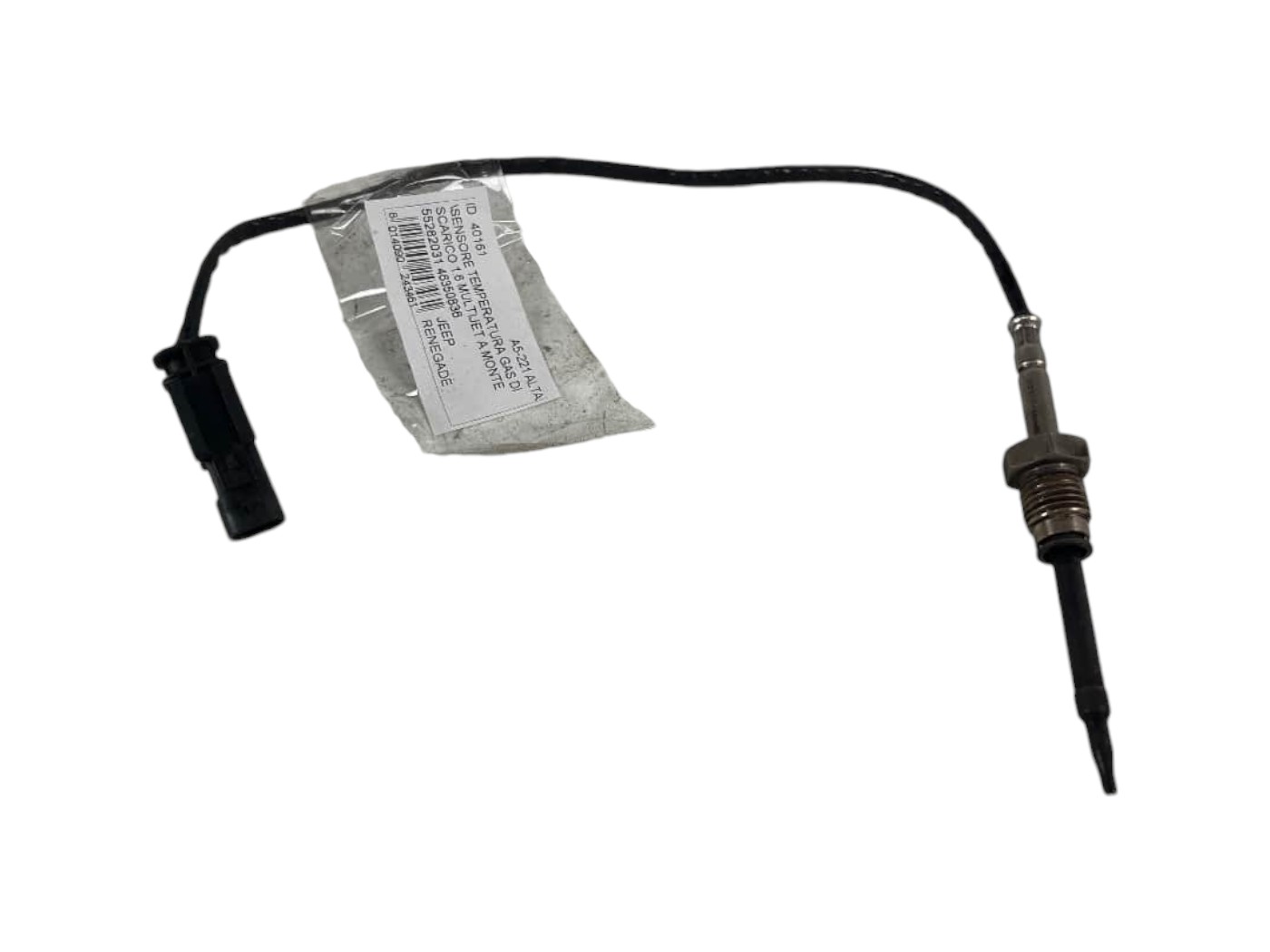 Sensore Temperatura Gas Scarico Jeep Renegade 1.6 55282031 46350836 Sensore Temperatura Gas Scarico Jeep Renegade 1.6 55282031 46350836