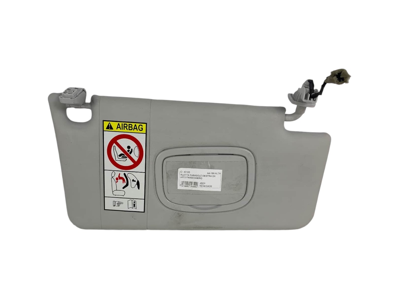 Aletta Parasole Destra Jeep Renegade Aletta Parasole Destra Jeep Renegade