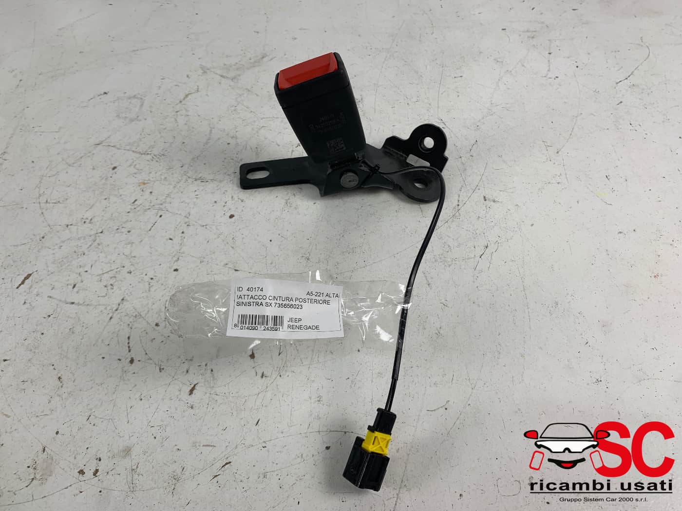 Fibbia Attacco Cintura Posteriore Sx Renegade 735656023 Fibbia Attacco Cintura Posteriore Sx Renegade 735656023
