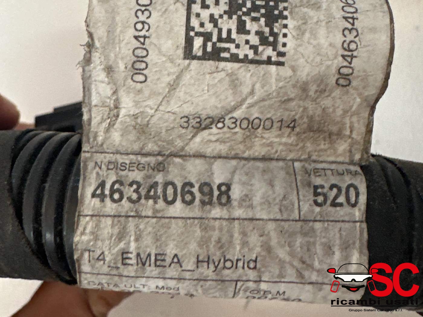 Cablaggio Motore Jeep Renegade 1.3 Benzina 46340698 Cablaggio Motore Jeep Renegade 1.3 Benzina 46340698