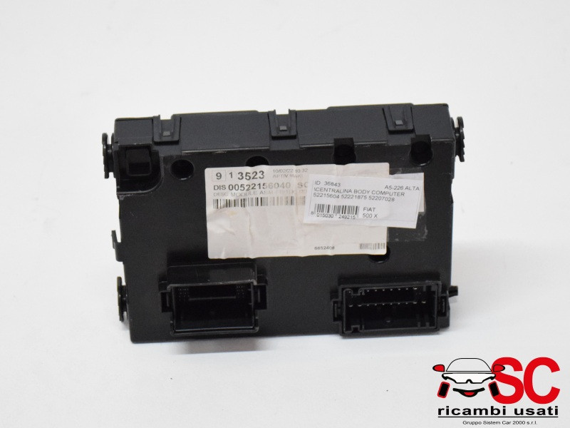 BODY COMPUTER FIAT 500 X Serie 52215604 (15>)
