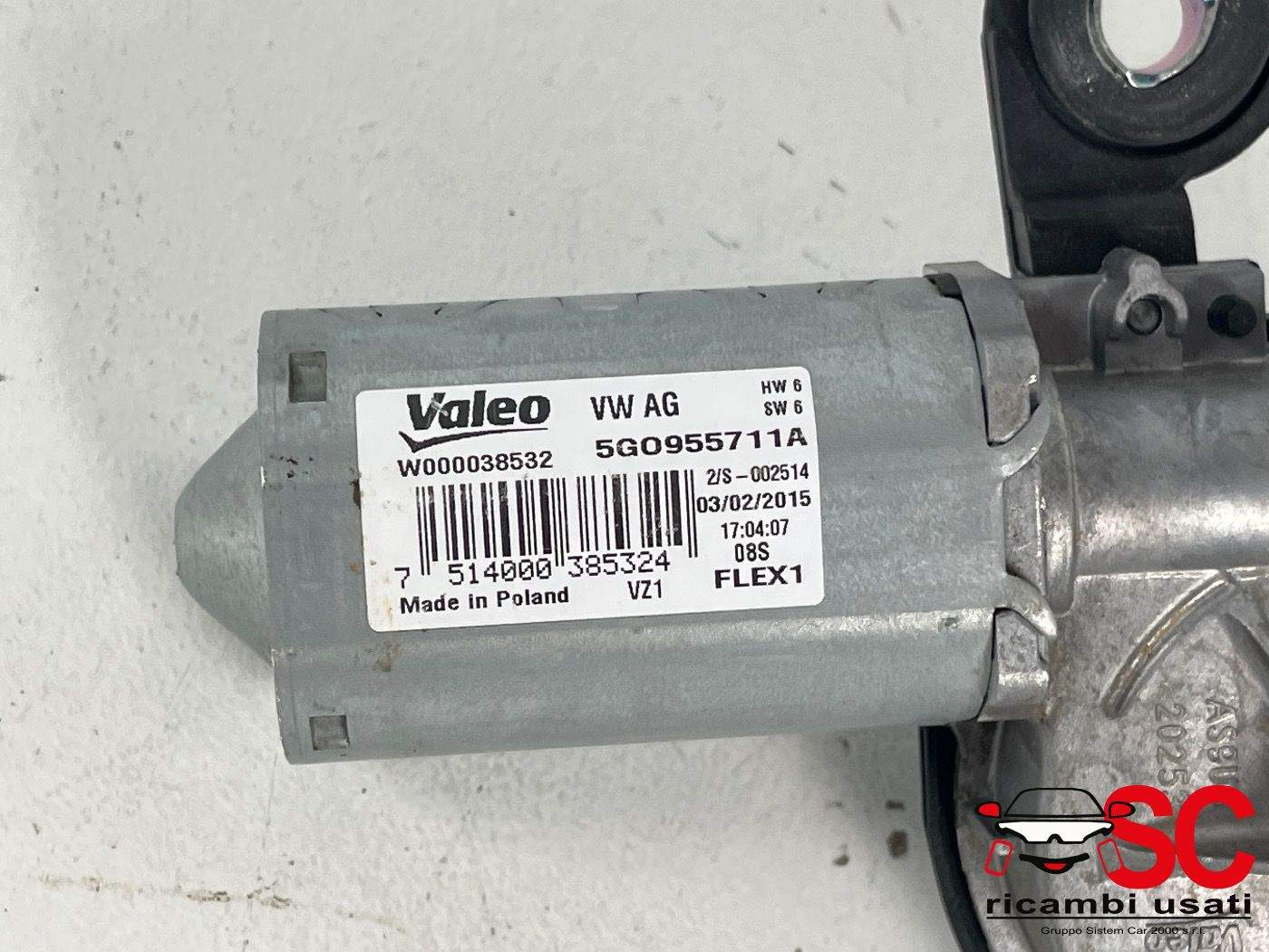 MOTORINO TERGICRISTALLO ANTERIORE VOLKSWAGEN Golf 7 Berlina 5G0955711A (12>)